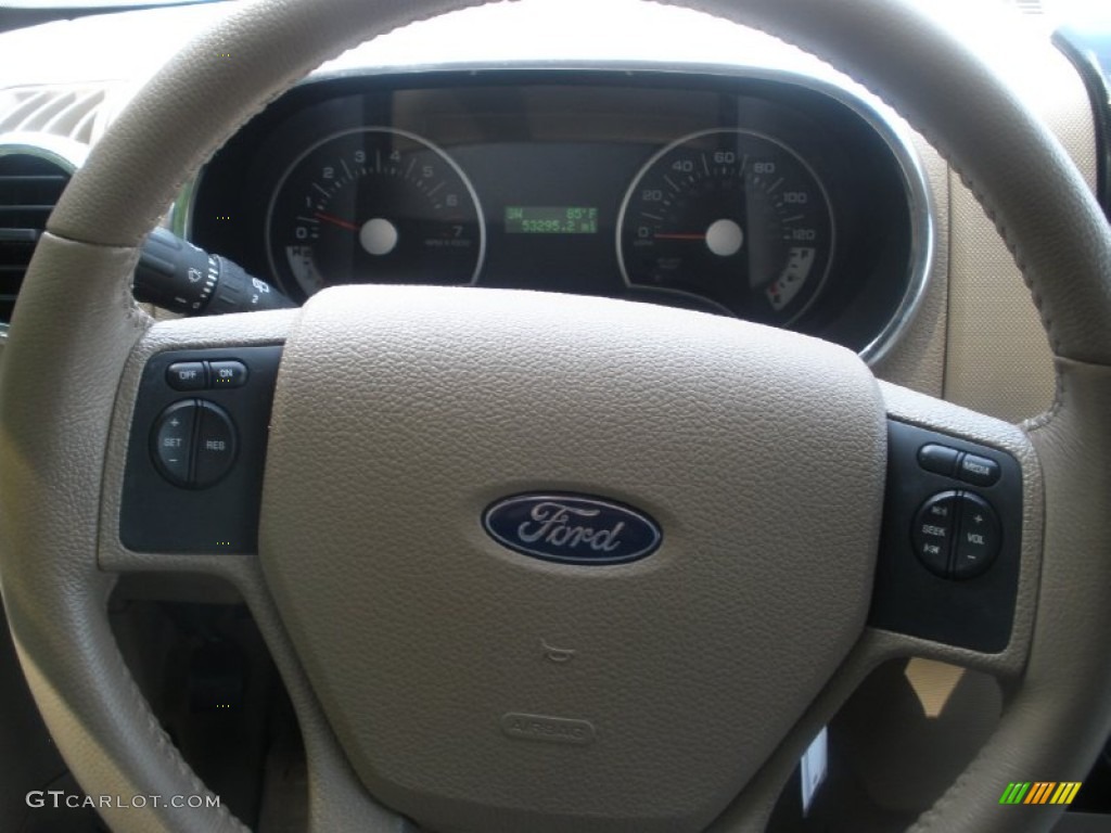 2009 Explorer XLT - Sport Blue Metallic / Camel photo #24