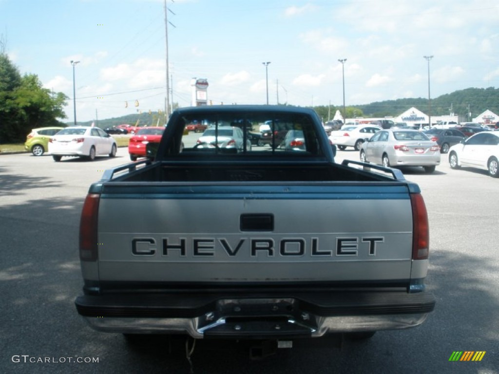 1990 C/K C1500 Silverado Regular Cab - Catalina Blue Metallic / Blue photo #4