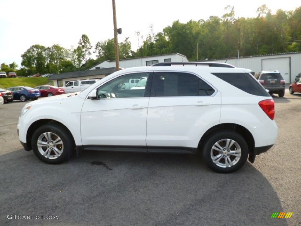 2010 Equinox LT AWD - Summit White / Jet Black/Light Titanium photo #4