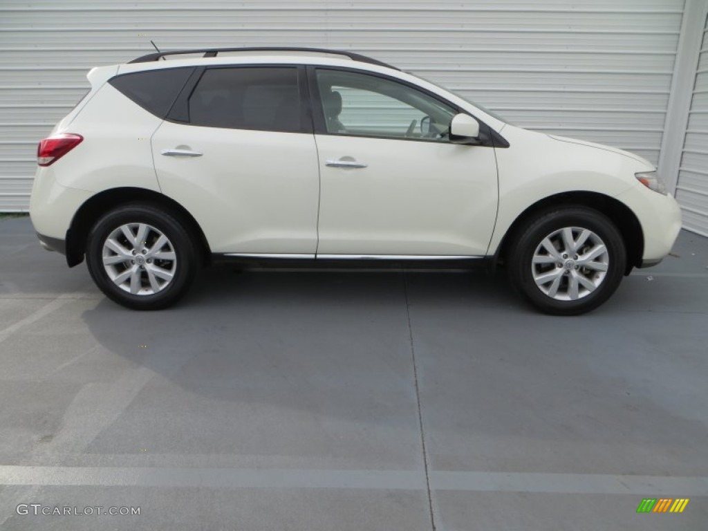 2011 Murano SL - Glacier White Pearl / Beige photo #3