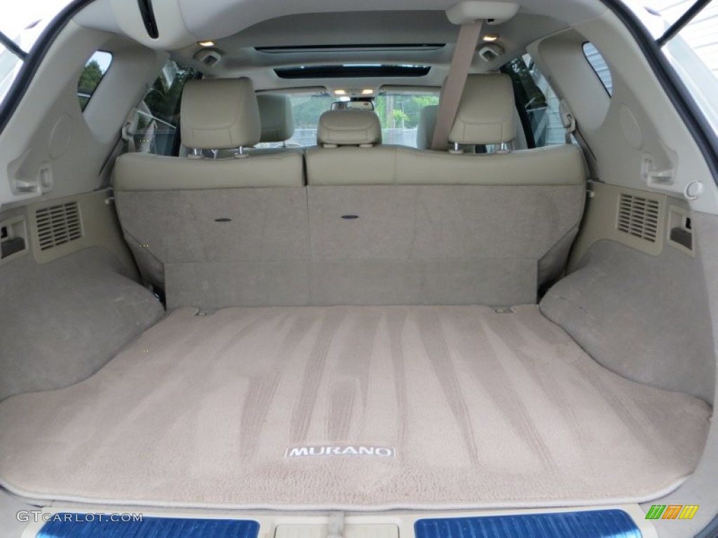 2011 Murano SL - Glacier White Pearl / Beige photo #27