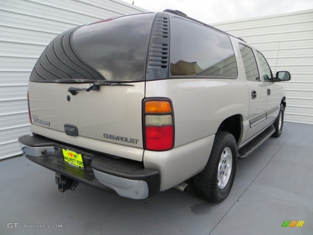 2005 Suburban 1500 LS - Sandstone Metallic / Tan/Neutral photo #4