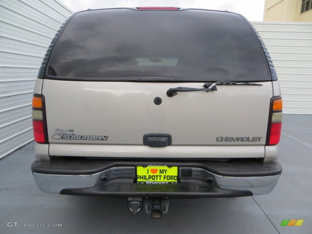 2005 Suburban 1500 LS - Sandstone Metallic / Tan/Neutral photo #5