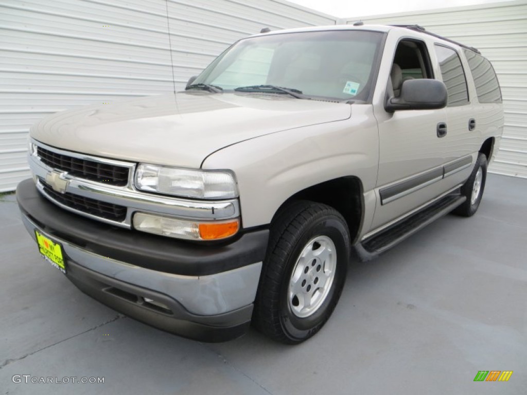 2005 Suburban 1500 LS - Sandstone Metallic / Tan/Neutral photo #7