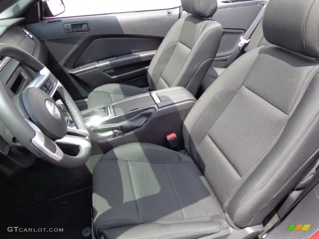 2014 Ford Mustang V6 Convertible Front Seat Photos