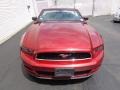 2014 Ruby Red Ford Mustang V6 Convertible  photo #10
