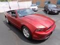 2014 Ruby Red Ford Mustang V6 Convertible  photo #11