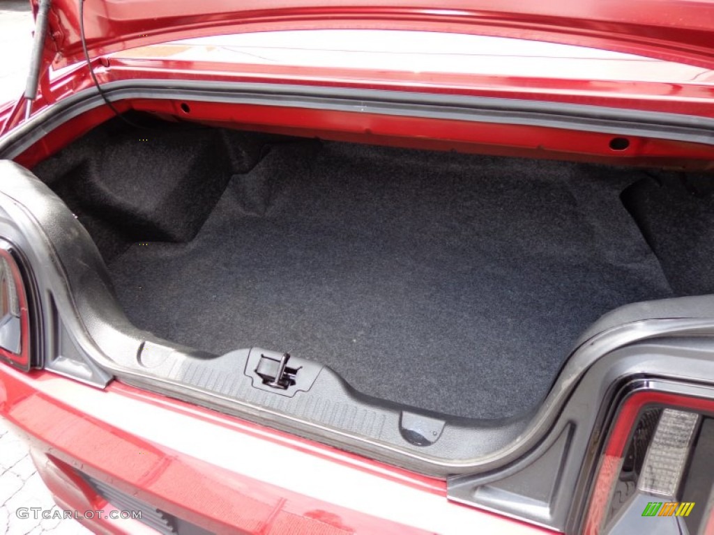 2014 Ford Mustang V6 Convertible Trunk Photos