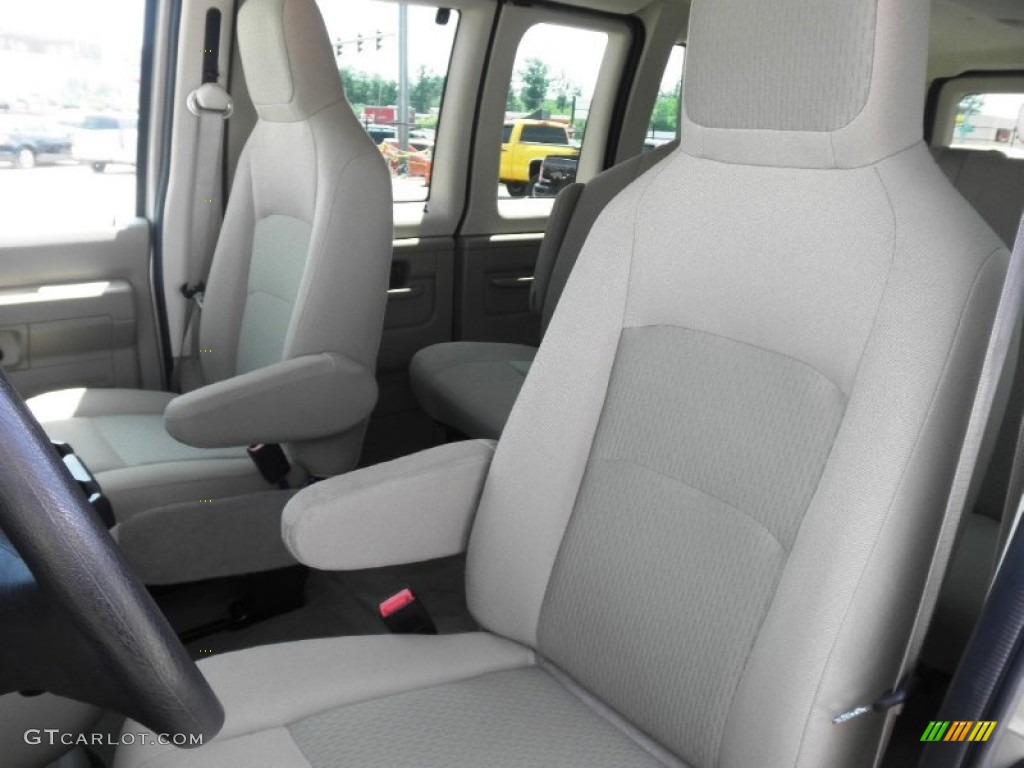 Medium Pebble Interior 2013 Ford E Series Van E350 XLT Passenger Photo #81636642
