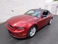 2014 Ruby Red Ford Mustang V6 Convertible  photo #20