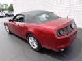 2014 Ruby Red Ford Mustang V6 Convertible  photo #21