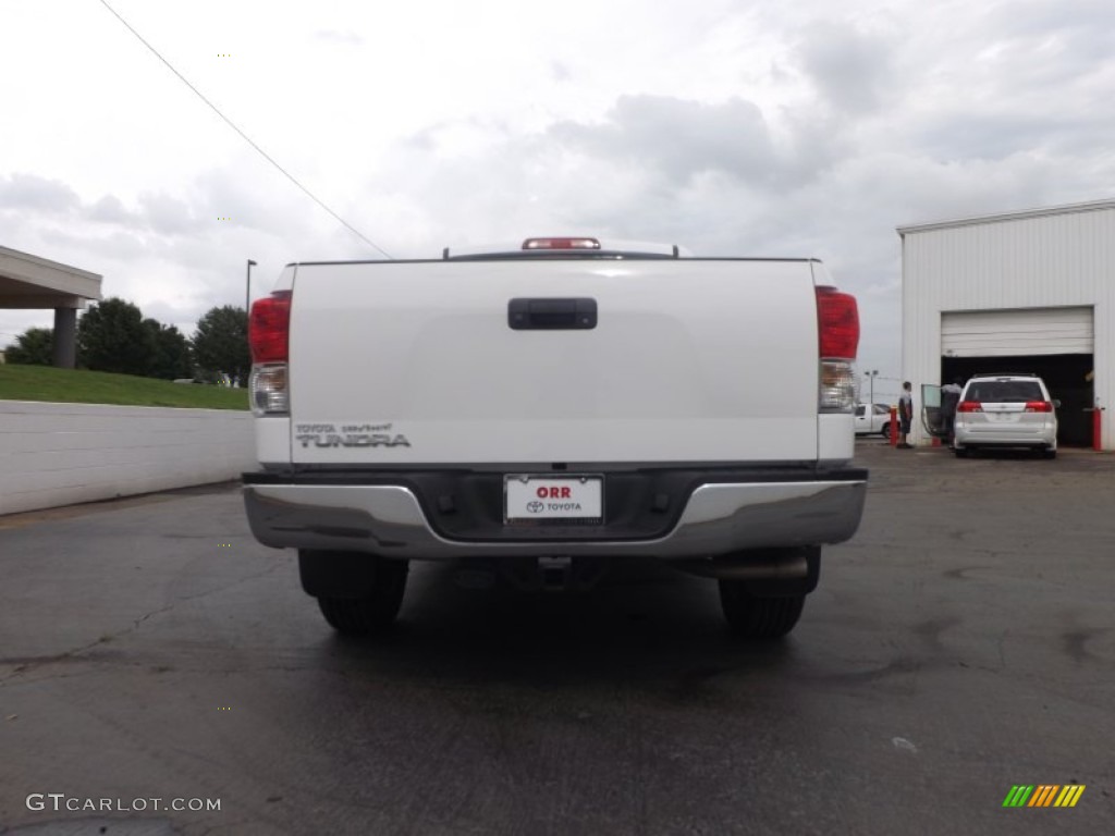 2012 Tundra CrewMax - Super White / Sand Beige photo #7