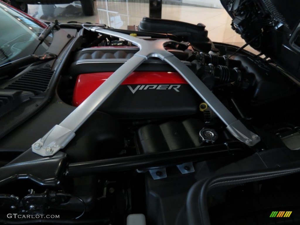 2013 Dodge SRT Viper Coupe 8.4 Liter OHV 20-Valve VVT V10 Engine Photo #81637510