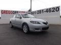 2007 Sunlight Silver Metallic Mazda MAZDA3 i Sport Sedan  photo #1