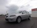 2007 Sunlight Silver Metallic Mazda MAZDA3 i Sport Sedan  photo #3