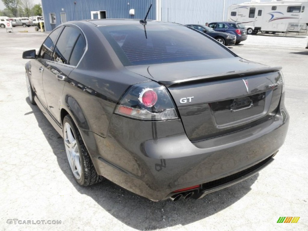 2009 G8 GT - Magnetic Gray Metallic / Onyx photo #21