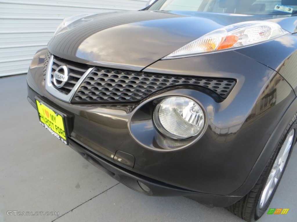 2011 Juke SL AWD - Metallic Bronze / Black/Red w/Silver Trim photo #11