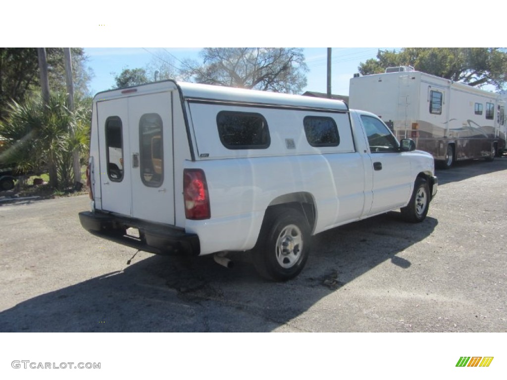 2003 Silverado 1500 Regular Cab - Summit White / Dark Charcoal photo #6