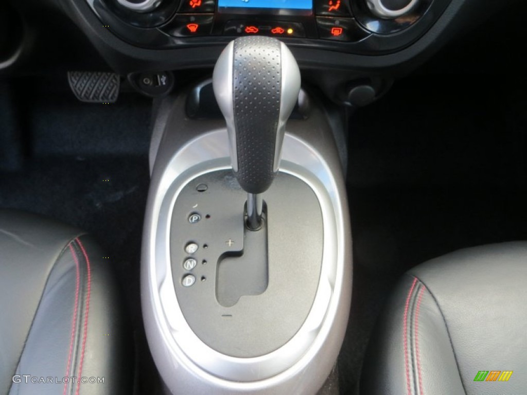 2011 Juke SL AWD - Metallic Bronze / Black/Red w/Silver Trim photo #41