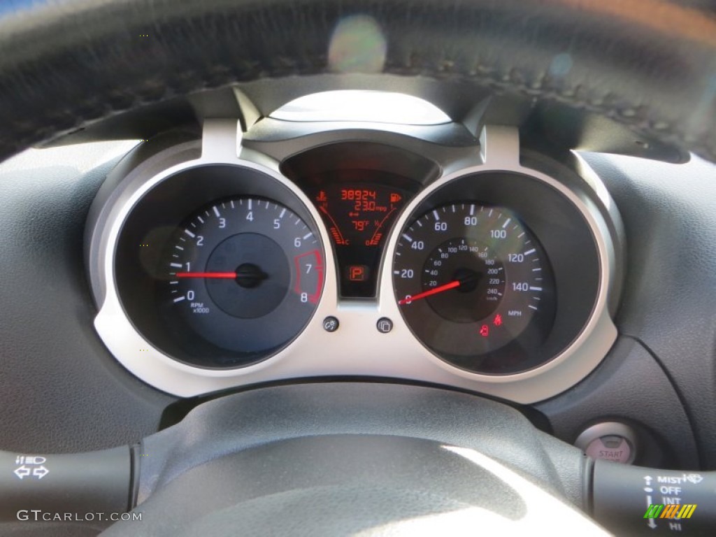 2011 Juke SL AWD - Metallic Bronze / Black/Red w/Silver Trim photo #44