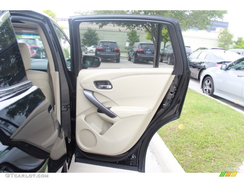 2014 Acura RDX Technology AWD Parchment Door Panel Photo #81639430