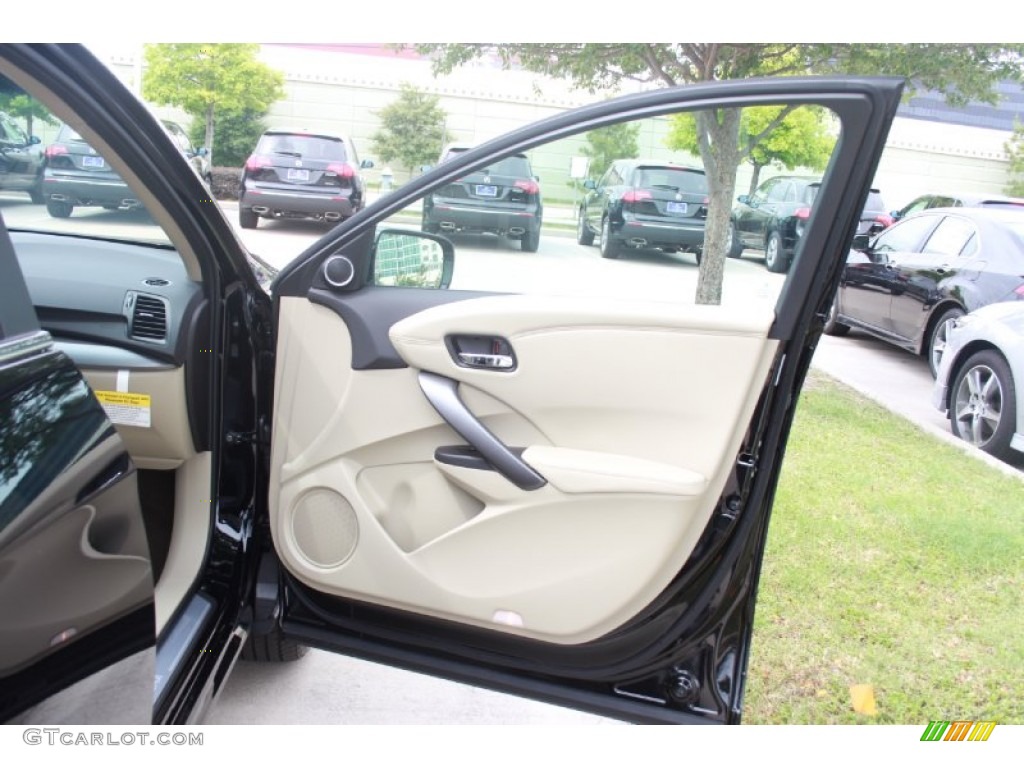2014 Acura RDX Technology AWD Parchment Door Panel Photo #81639486