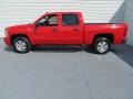 2009 Victory Red Chevrolet Silverado 1500 LT Crew Cab  photo #6