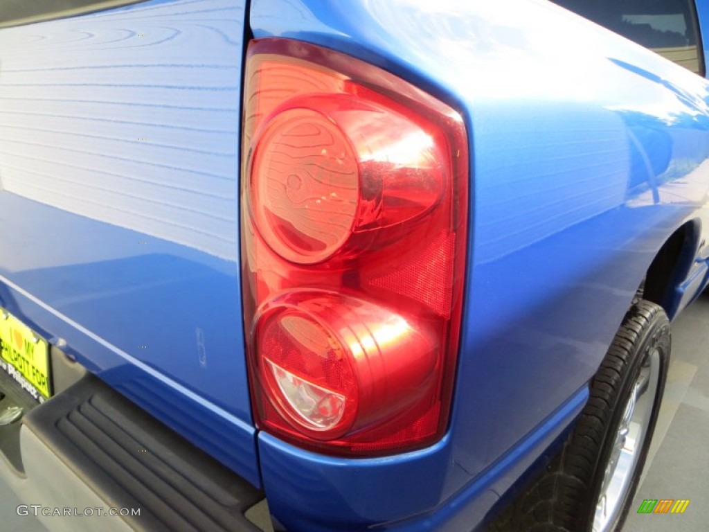 2008 Ram 1500 ST Regular Cab - Electric Blue Pearl / Medium Slate Gray photo #17