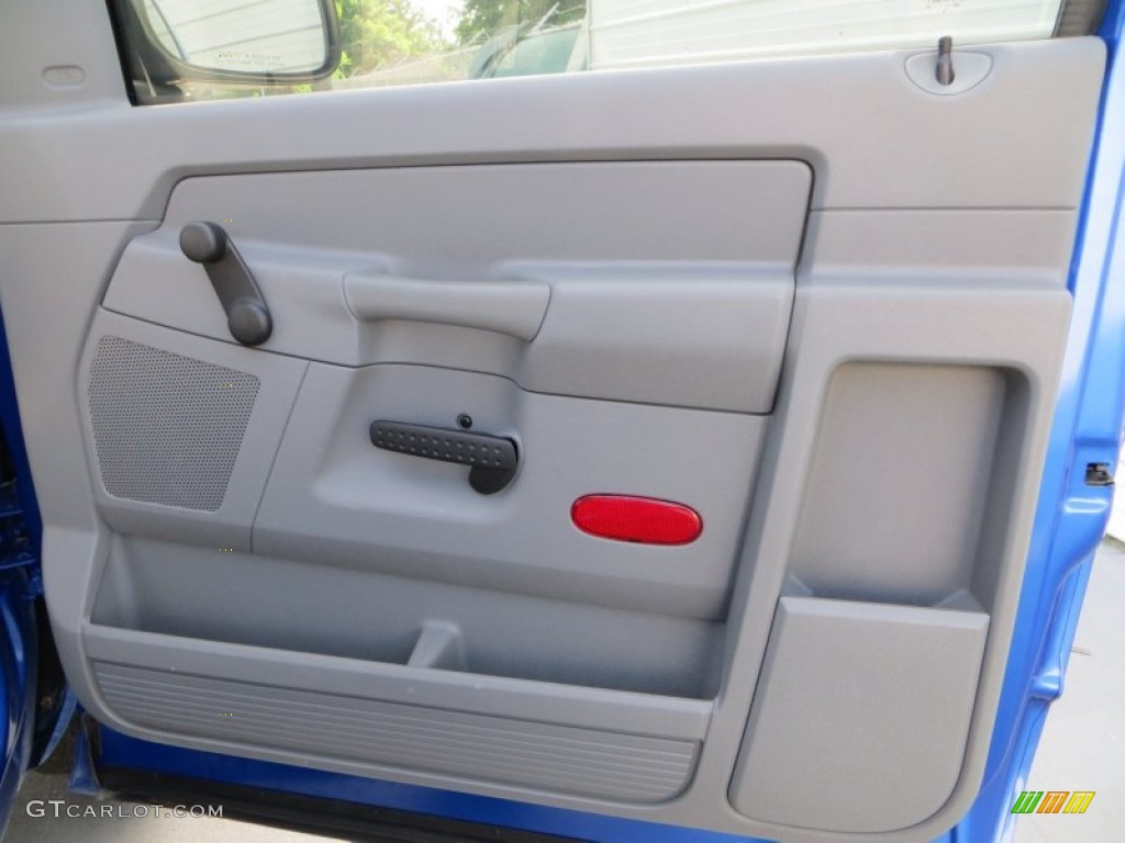 2008 Ram 1500 ST Regular Cab - Electric Blue Pearl / Medium Slate Gray photo #22