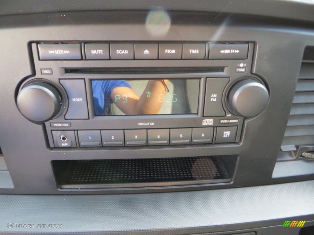 2008 Ram 1500 ST Regular Cab - Electric Blue Pearl / Medium Slate Gray photo #31