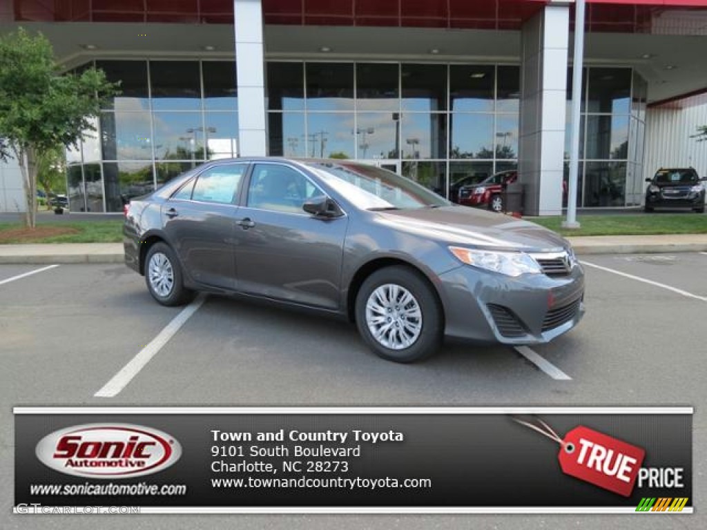 2013 Camry L - Magnetic Gray Metallic / Ash photo #1