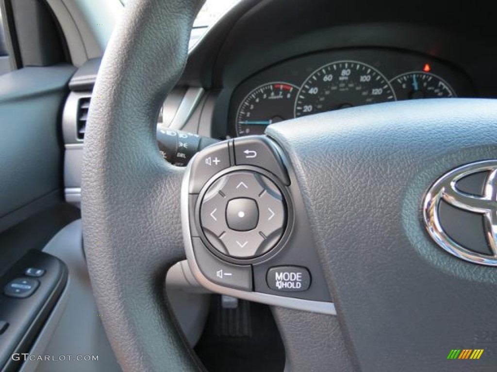 2013 Camry L - Magnetic Gray Metallic / Ash photo #12