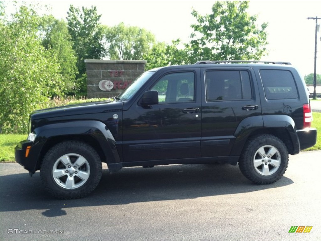 Dark Charcoal Pearl Jeep Liberty Sport X Photo