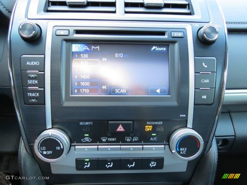 2013 Camry SE - Magnetic Gray Metallic / Black/Ash photo #13