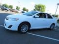 2013 Super White Toyota Camry LE  photo #3