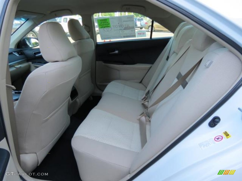 2013 Camry LE - Super White / Ivory photo #5