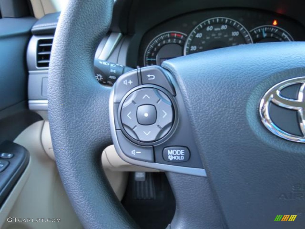 2013 Camry LE - Super White / Ivory photo #12