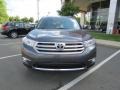 2013 Magnetic Gray Metallic Toyota Highlander Limited 4WD  photo #2