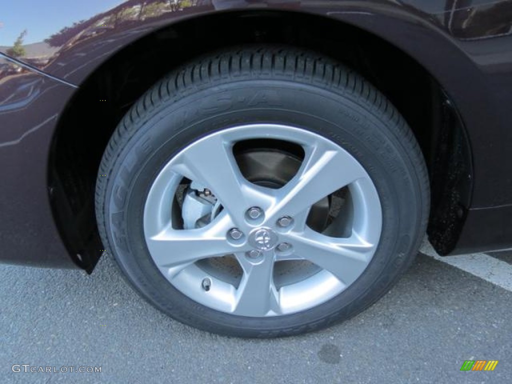 2013 Corolla LE Special Edition - Black Currant Metallic / Ash photo #4