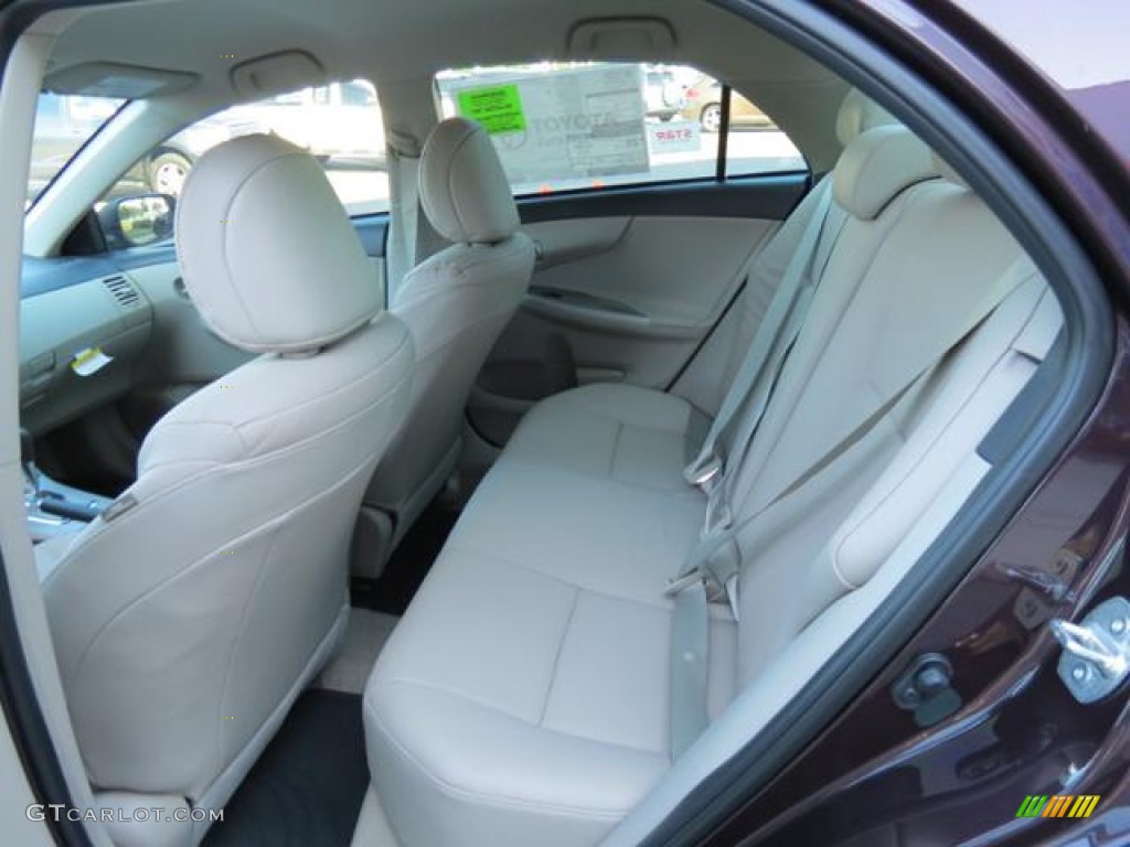 2013 Corolla LE Special Edition - Black Currant Metallic / Ash photo #5