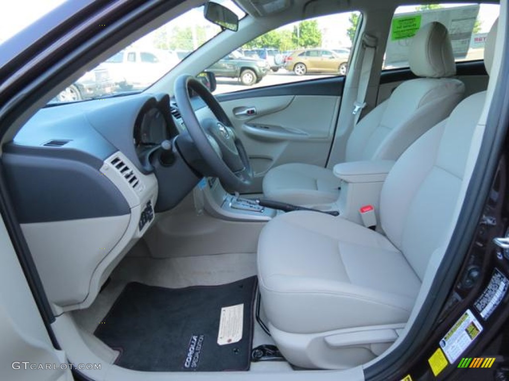 2013 Corolla LE Special Edition - Black Currant Metallic / Ash photo #7