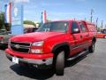 2007 Victory Red Chevrolet Silverado 1500 Classic LT Crew Cab  photo #26