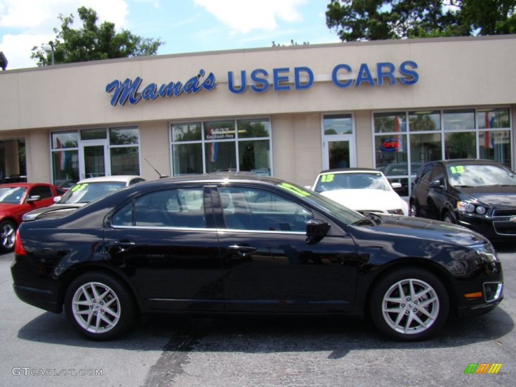 Black Ford Fusion