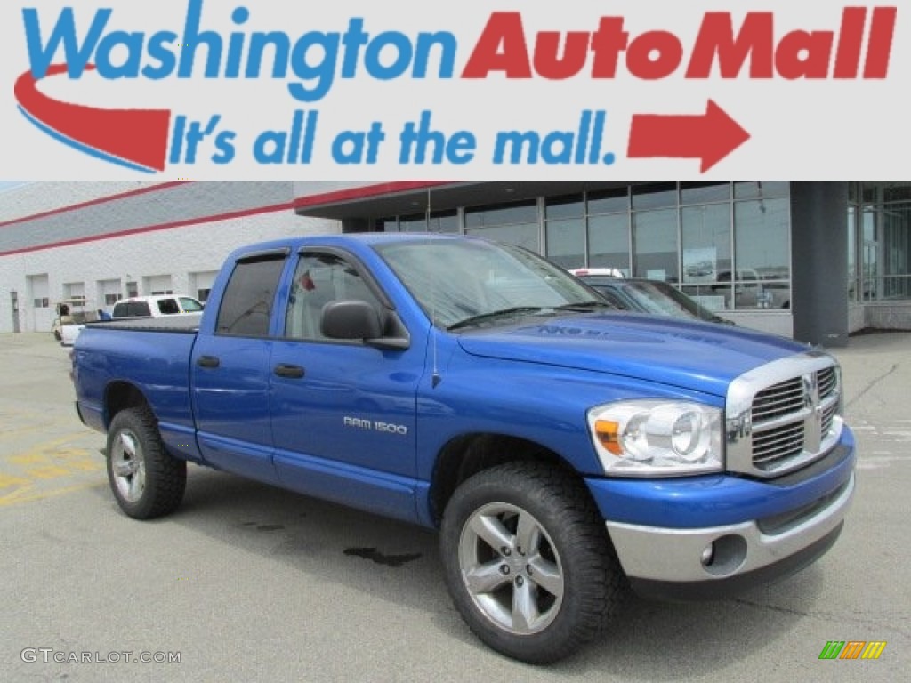 Electric Blue Pearl Dodge Ram 1500