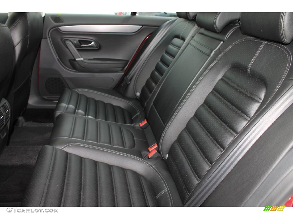 2013 Volkswagen CC Lux Rear Seat Photos