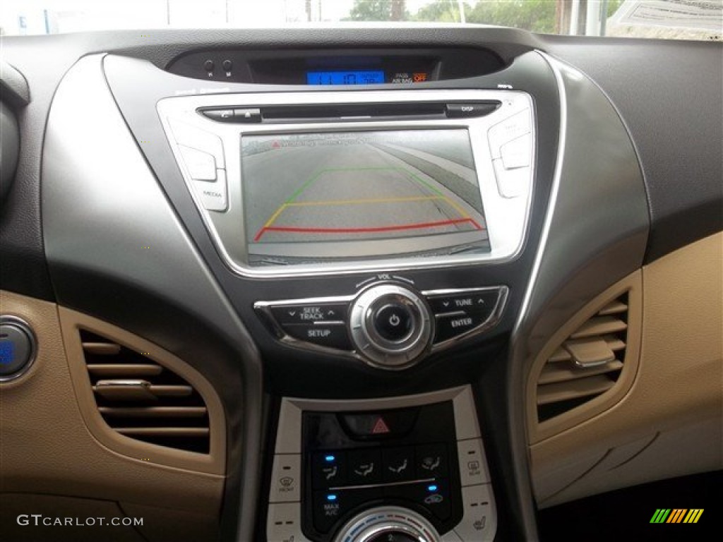 2012 Elantra Limited - Desert Bronze / Beige photo #26