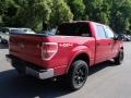 2011 Red Candy Metallic Ford F150 Lariat SuperCrew 4x4  photo #8