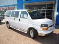 Summit White - Express 1500 Passenger Conversion Van Photo No. 13