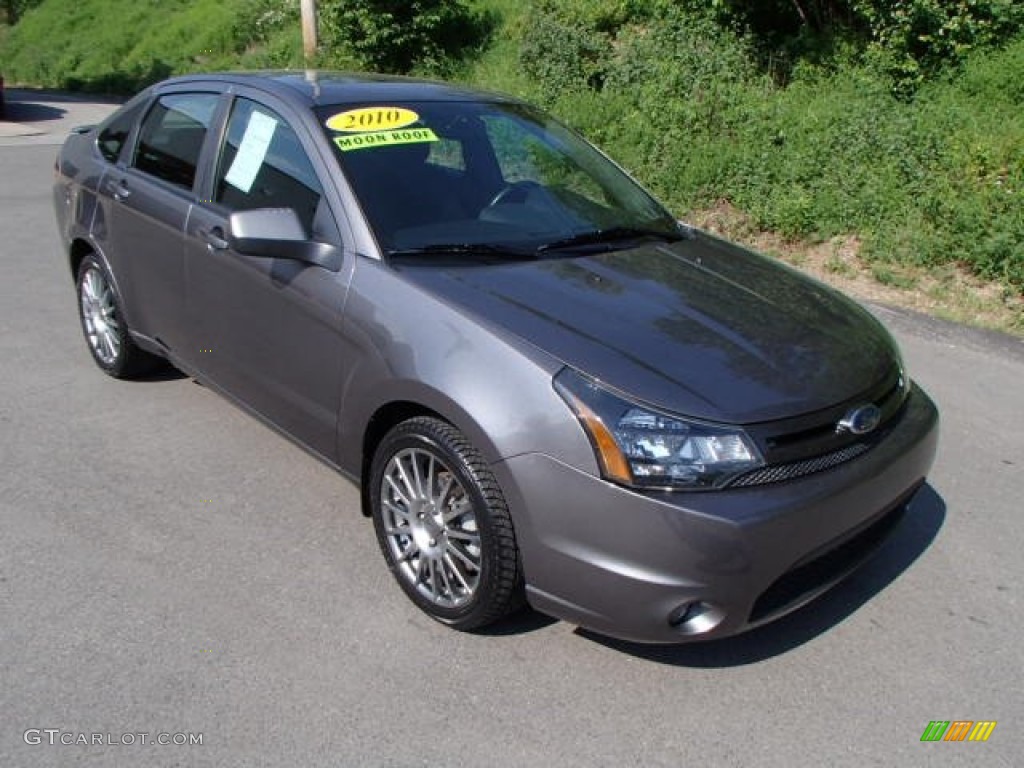 Sterling Grey Metallic 2010 Ford Focus SES Sedan Exterior Photo #81652891