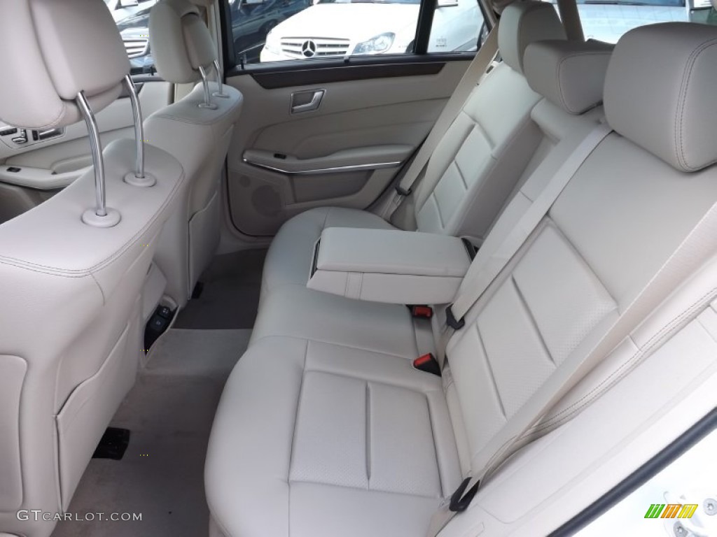 2014 Mercedes-Benz E 350 4Matic Wagon Rear Seat Photo #81653032